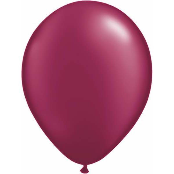 Qualatex Pearl Burgundy 5 inch