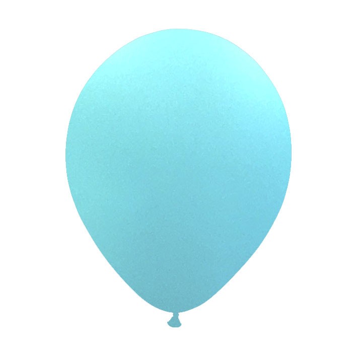 Globos Metallic Aqua 14 inch