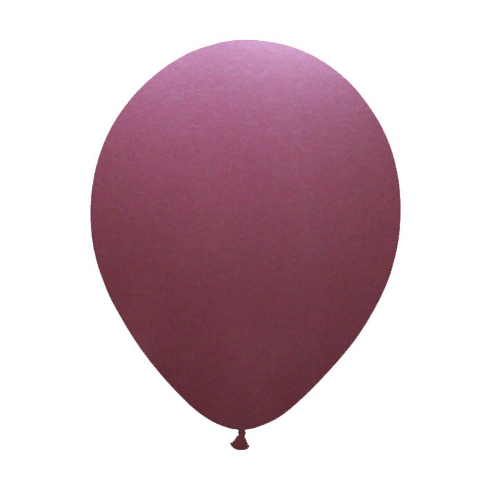 Globos Metallic Burgundy 14 inch